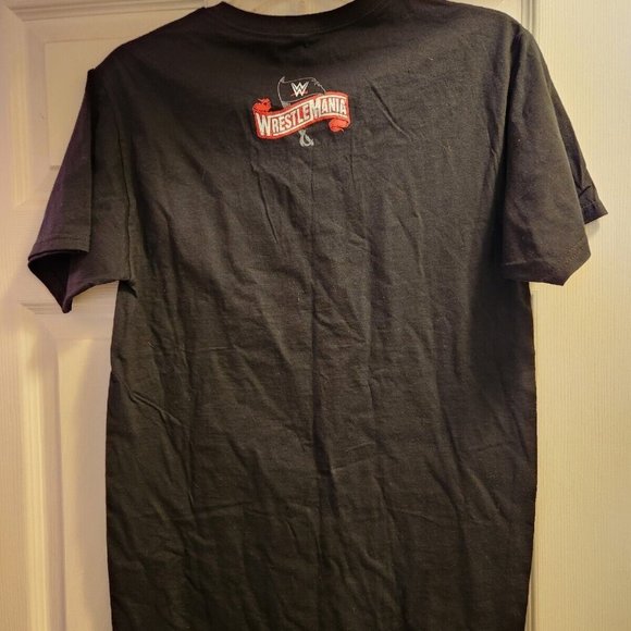 WWE Wrestlemania 36 Adventure Awaits Pirate Skull T-Shirt Small S April 5, 2020 - Picture 5 of 6